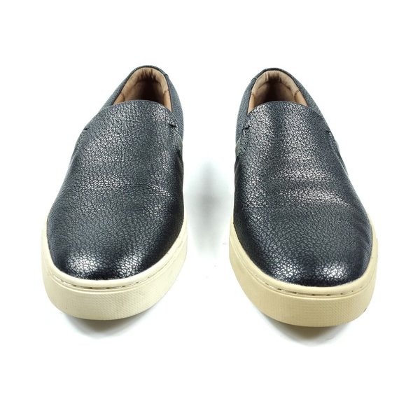 Frye Charcoal Silver Metallic Ivy Sneakers - Picture 2 of 8